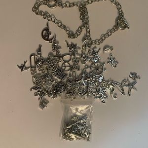 CHARM BRACELET WITH 15-20 CHARMS